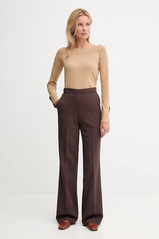 Sveter United Colors of Benetton 1W2AD10E0 zelená AW25