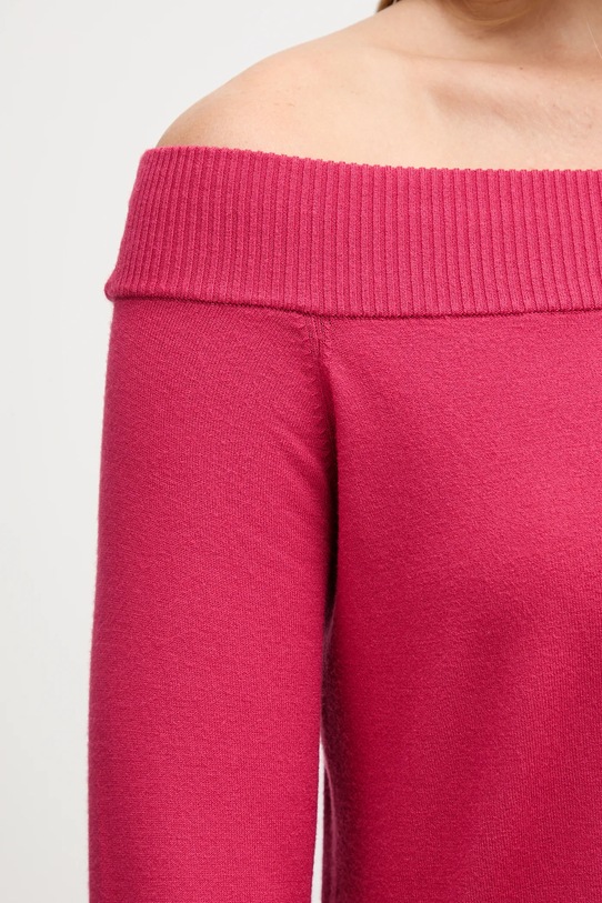 United Colors of Benetton sweter 1W2AD10E0 różowy