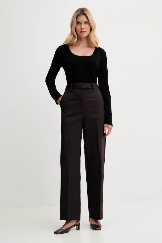 United Colors of Benetton sweter 1W2AD10E5 czarny AW25