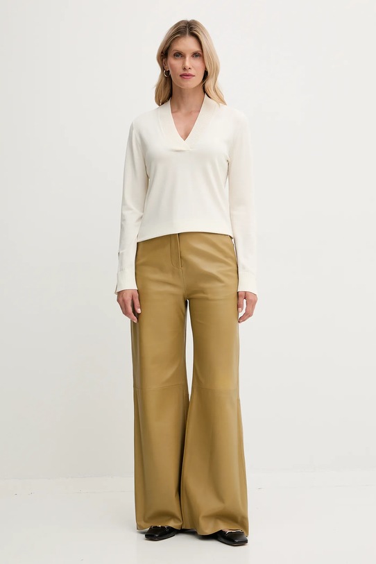 United Colors of Benetton pulover 1W2AD4034 bej AW25