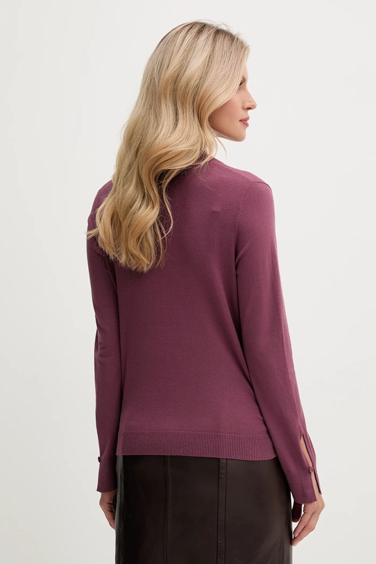 Odzież United Colors of Benetton sweter 1W2AD4034 fioletowy