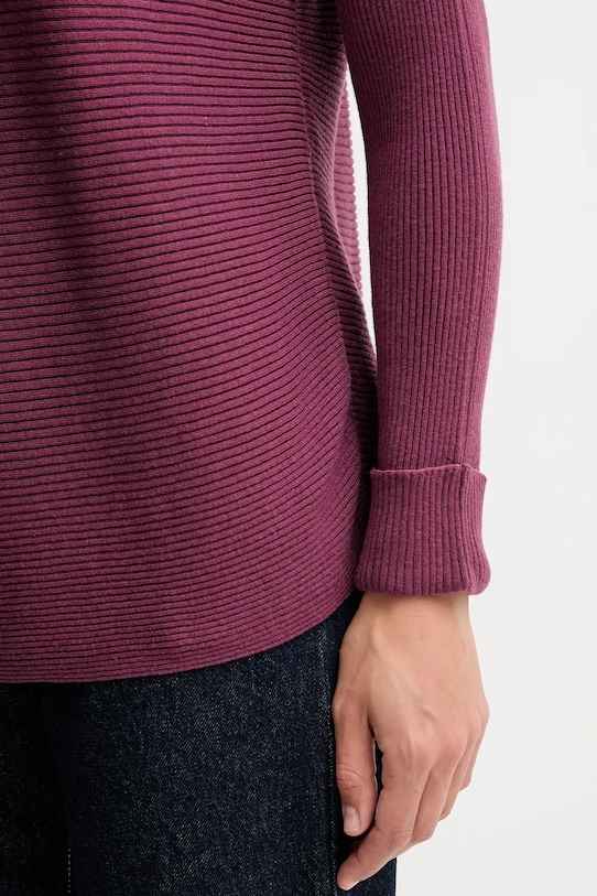 United Colors of Benetton pulover din amestec de lână violet 1Y6SD10CH