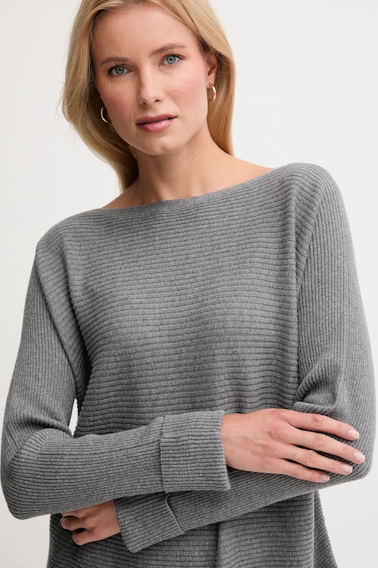 United Colors of Benetton maglione con lana grigio 1Y6SD10CH