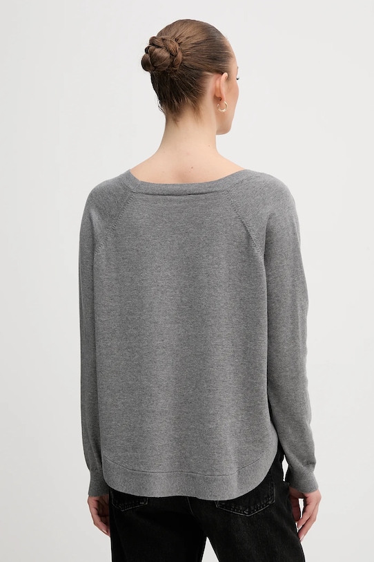 Odzież United Colors of Benetton sweter z dodatkiem wełny 1Y6SD10EG szary