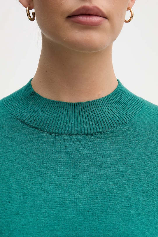 United Colors of Benetton pulover din amestec de lână 1Y6SD2041 turcoaz