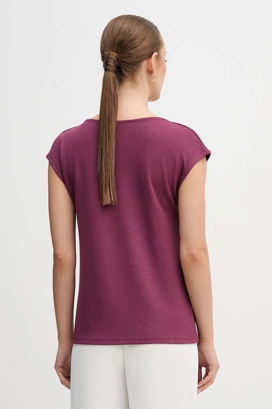 Odzież United Colors of Benetton bluzka 31NLD10AS fioletowy