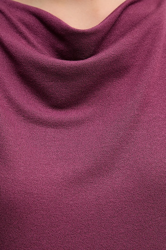 United Colors of Benetton bluzka 31NLD10AS fioletowy