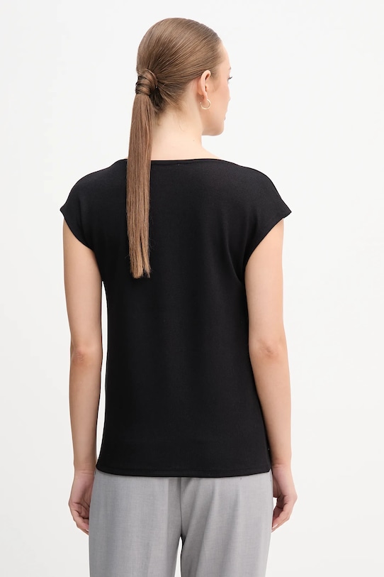 Îmbrăcăminte United Colors of Benetton bluză 31NLD10AS negru