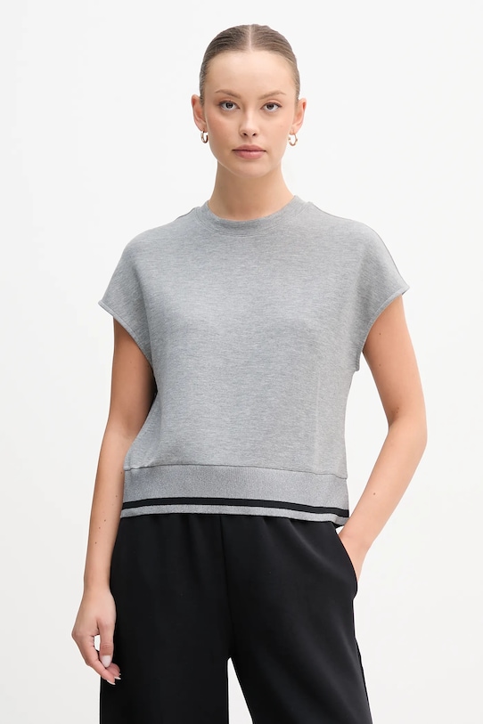 Футболка United Colors of Benetton с эластаном серый 3QAFD10AX