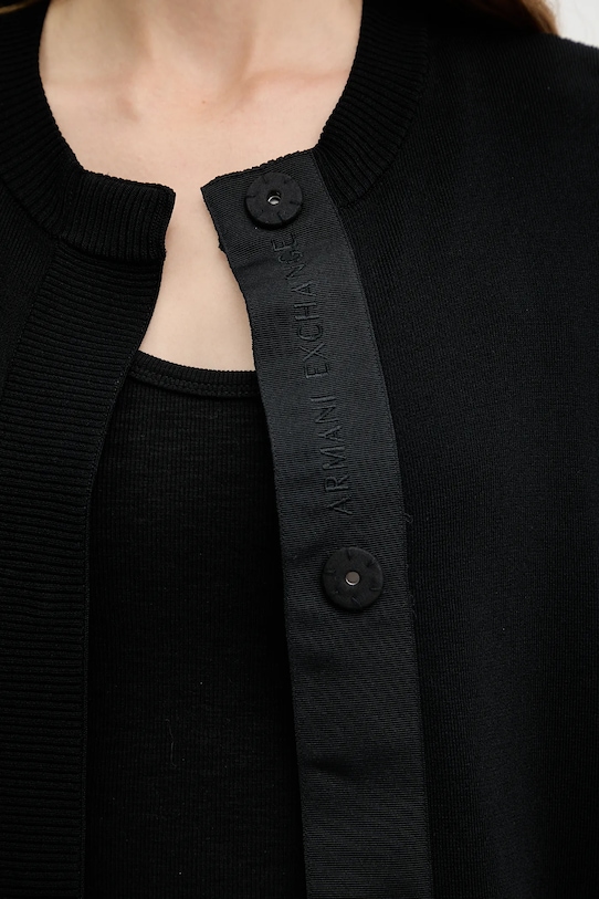 Armani Exchange cardigan XW000762.AF10352 negru