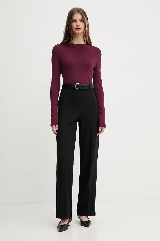 Armani Exchange pulóver XW000763.AF10352 burgundia AW25