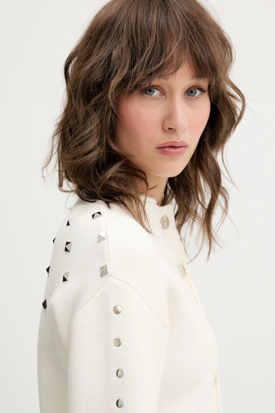 Джемпер Never Fully Dressed бежевый NFDKN676