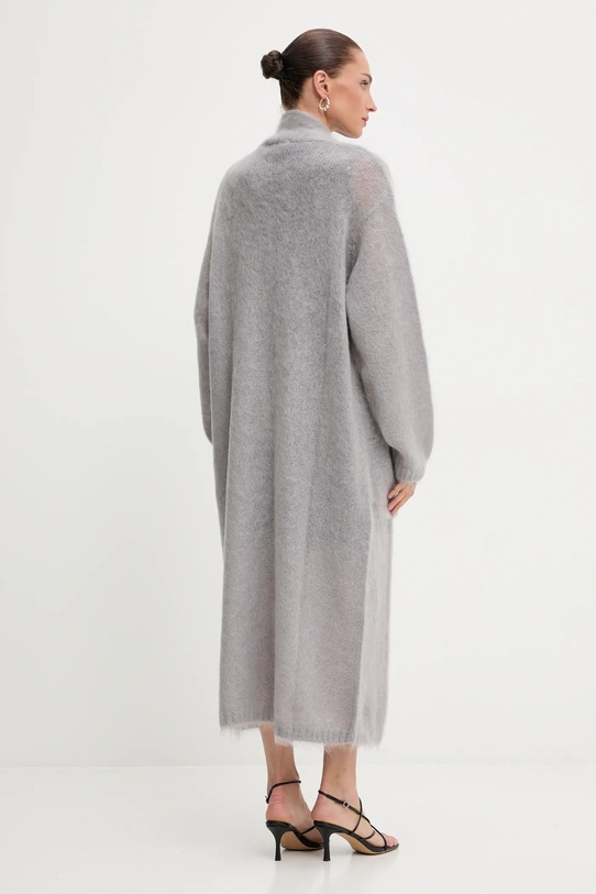 Odzież Blugirl Blumarine kardigan z dodatkiem wełny RF5080.MS037 szary