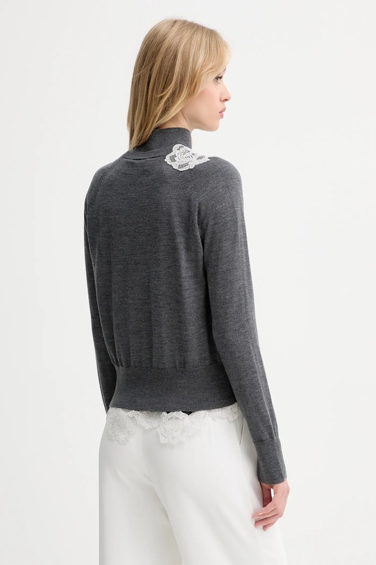 Blugirl Blumarine salopete din fleece pentru copii gri RF5222.MA82O