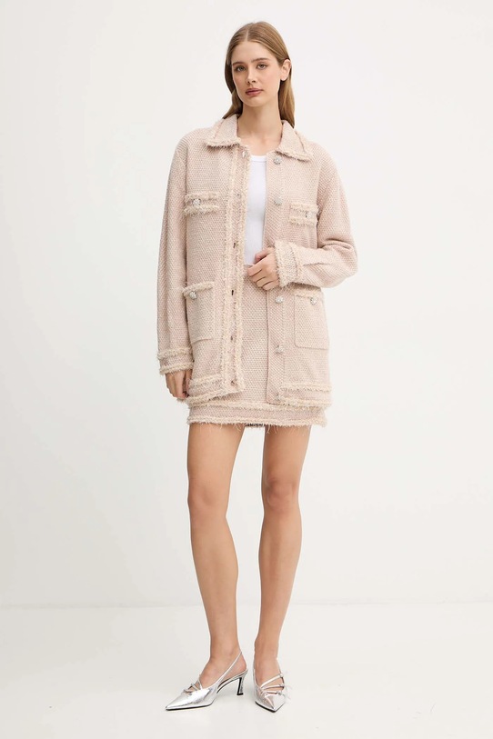 Blugirl Blumarine kardigan RF5228.MA950 beżowy AW25