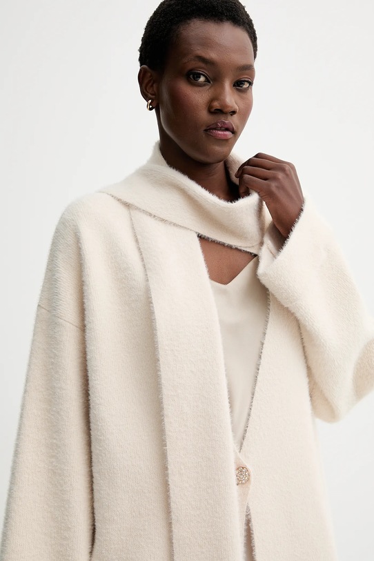 Blugirl Blumarine kardigan beżowy RF5234.MA39R