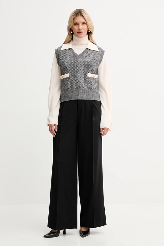 Елек Fracomina FR25WJ5011K55401 сив AW25