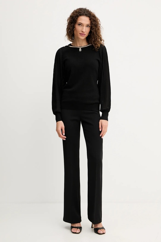 Fracomina maglione in lana FR25WT7027K459Q7 nero AW25