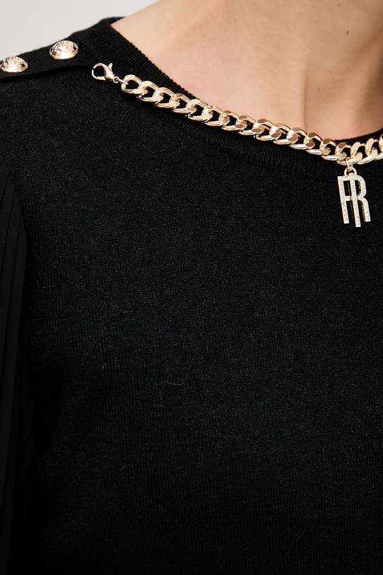 Fracomina maglione in lana FR25WT7027K459Q7 nero