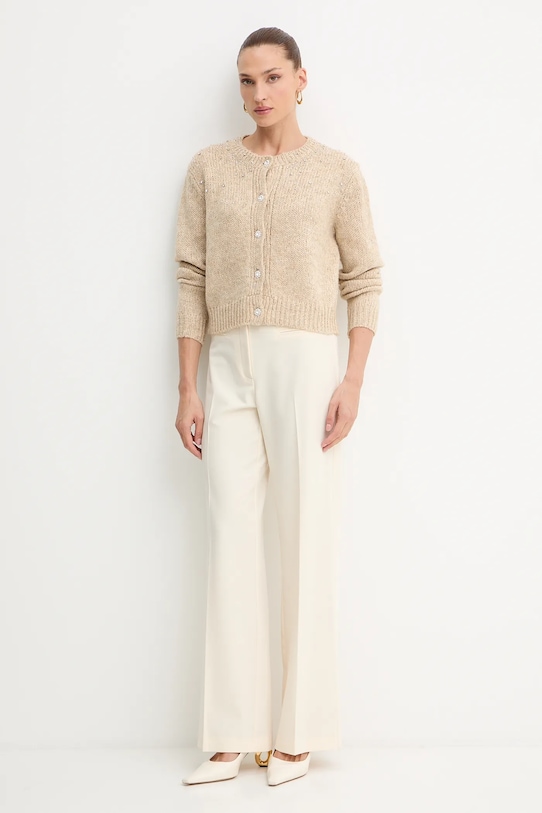 Fracomina cardigan FJ25WT8001K47401 bej AW25