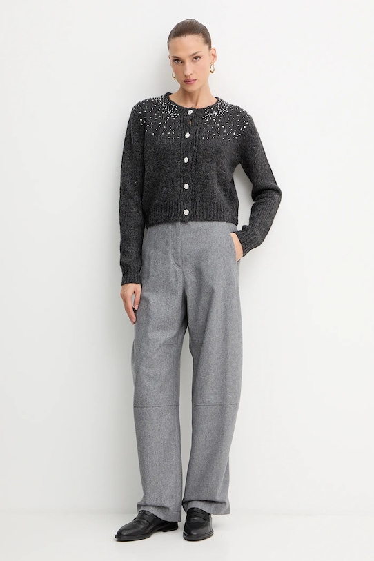 Fracomina cardigan FJ25WT8001K47401 gri AW25