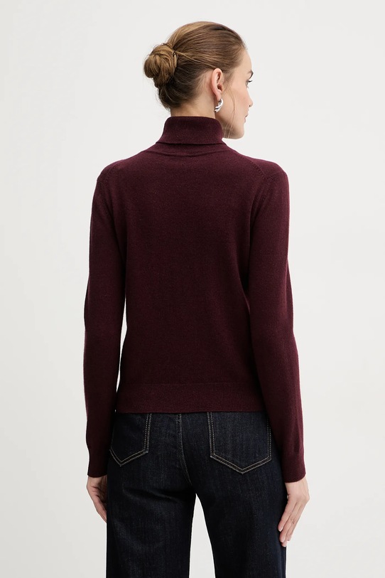 Odzież Patou sweter wełniany KN3088041 bordowy