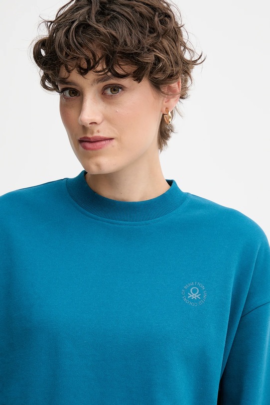 United Colors of Benetton bluza turkusowy 3WNW3M07T