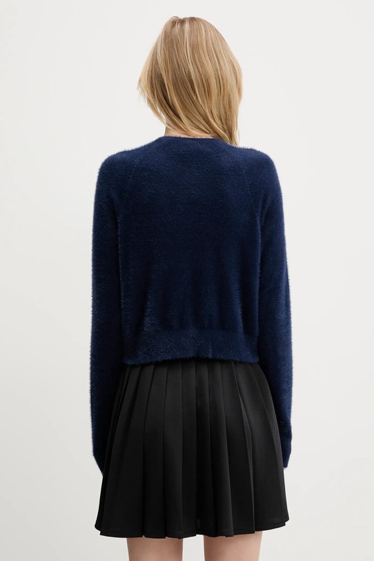 Дрехи Жилетка adidas Originals Fluffy Cardigan JW3644 тъмносин