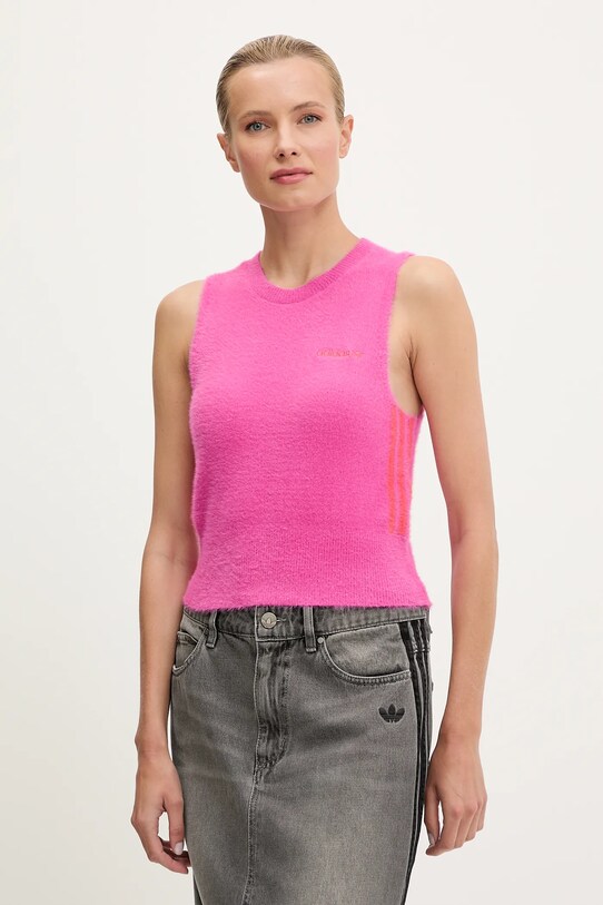 Безрукавка adidas Originals Fluffy Vest інші рожевий JW3648