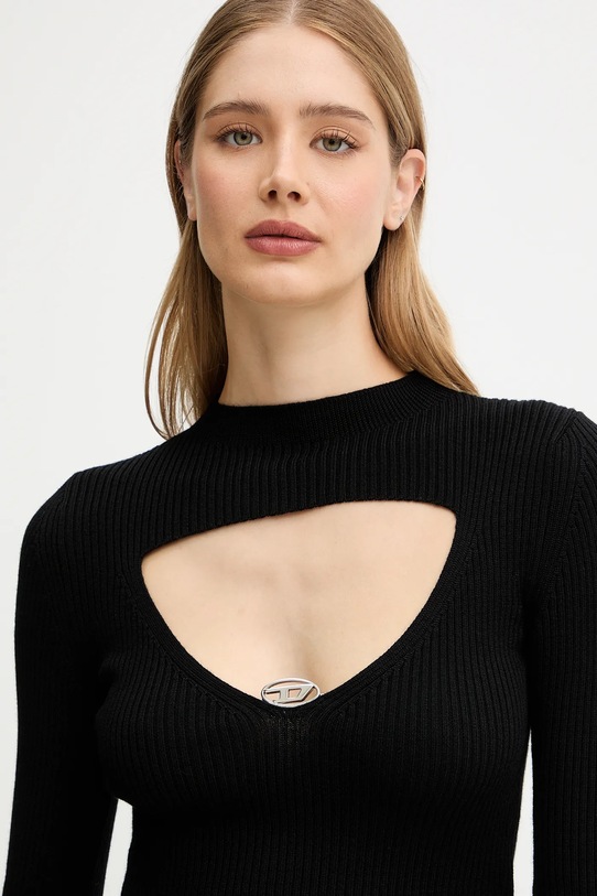 Diesel pulover de lână M-OLINA negru A18904.0PLBF