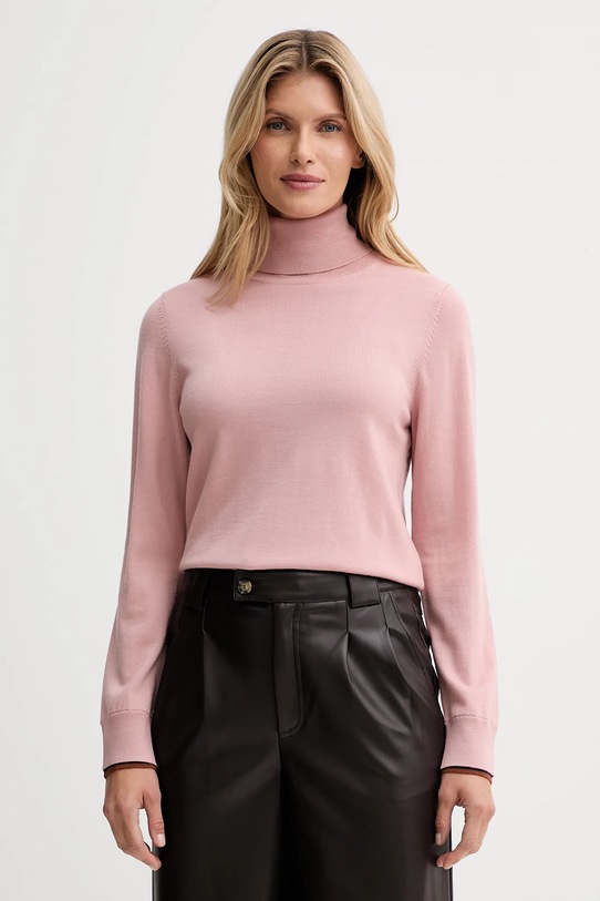 PS Paul Smith sweter wełniany wełna różowy W2R.596N.T31366