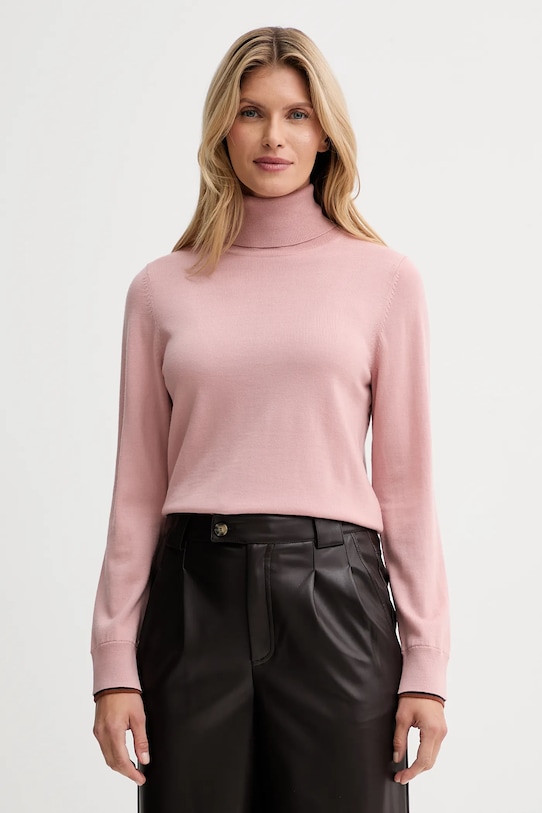 PS Paul Smith pulover de lână subtiri roz W2R.596N.T31366