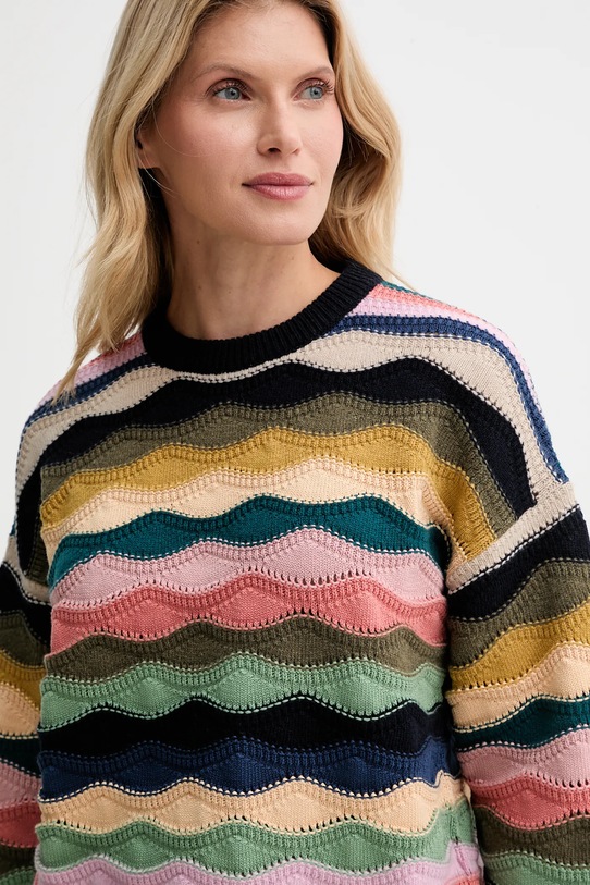 PS Paul Smith sweter z dodatkiem wełny multicolor W2R.597N.T31367