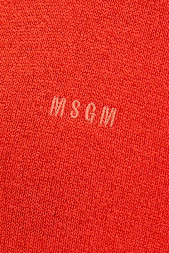MSGM cardigan in lana 3941MDM218.257785 arancione