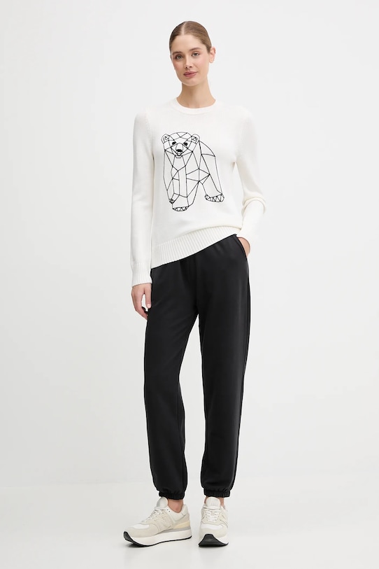 EA7 Emporio Armani sweter AF17574.7W000700 beżowy AW25