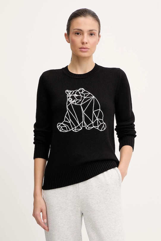 EA7 Emporio Armani pulover AF17574.7W000700 negru AW25