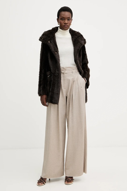 Вовняний светр MM ADRIA 2526366018600 бежевий AW25