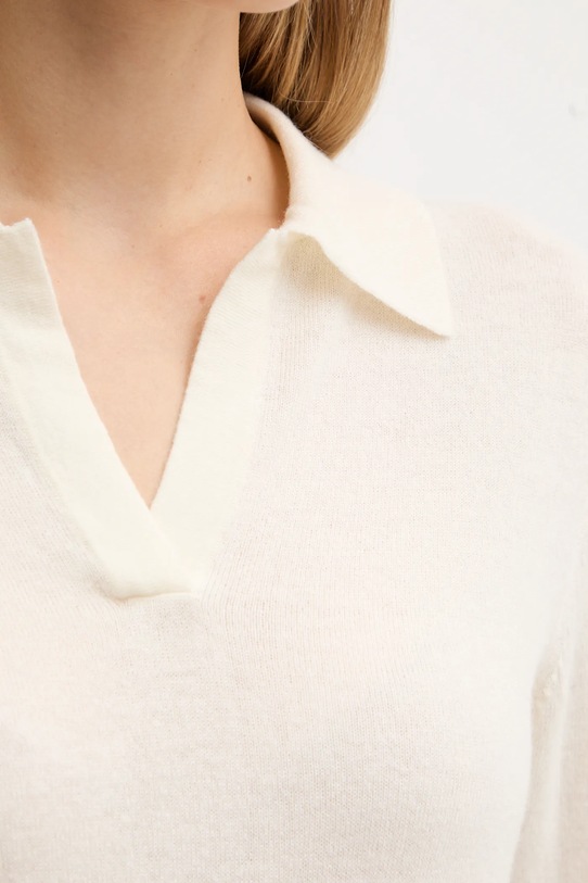 MM sweter wełniany MOXA 2526366058600 beżowy