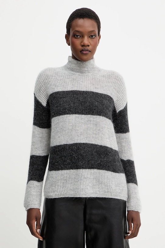 MM pulover de lână TENNA subtiri gri 2526366188600