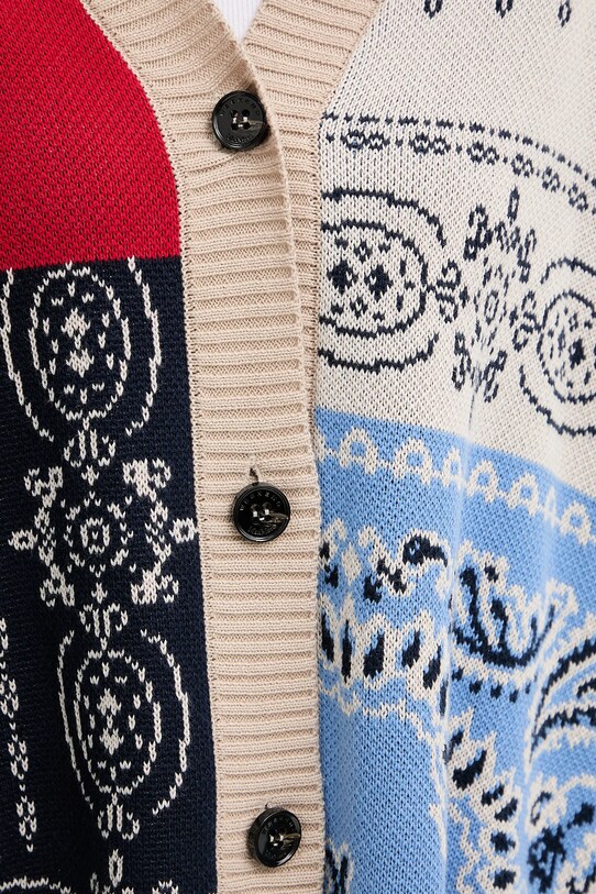Weekend Max Mara cardigan din bumbac BAOBAB 2525346051600 bleumarin
