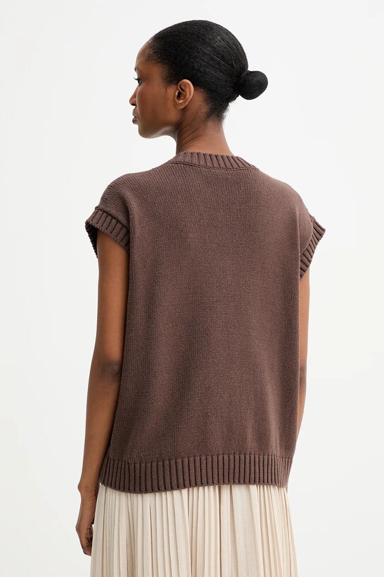 Oblečení Vesta Weekend Max Mara CRUSCA 2525356041600 hnědá