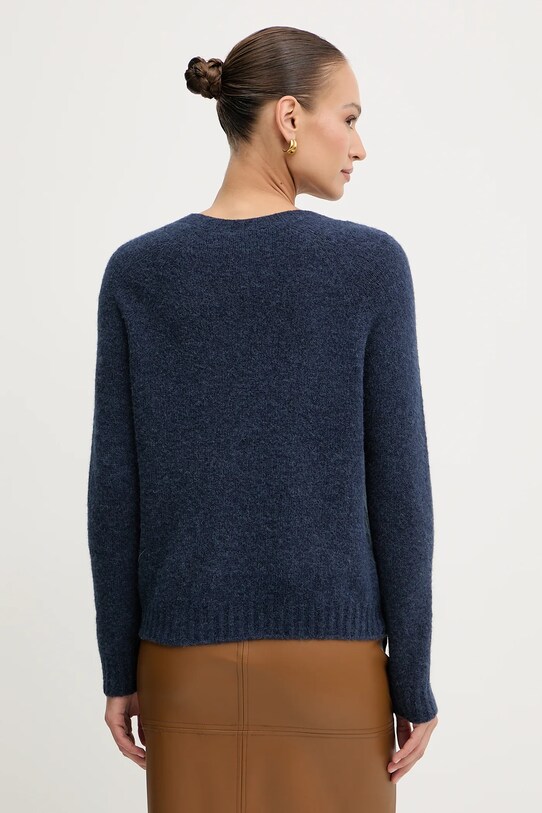 Oblečení Svetr z vlněné směsi Weekend Max Mara GHIACCI 2525366151600 námořnická modř