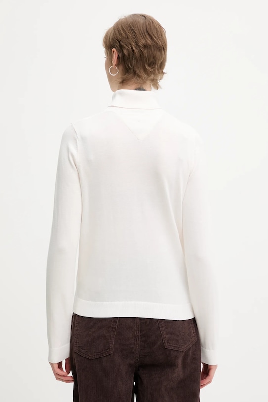 Odzież Tommy Jeans sweter bawełniany DW0DW21672 beżowy