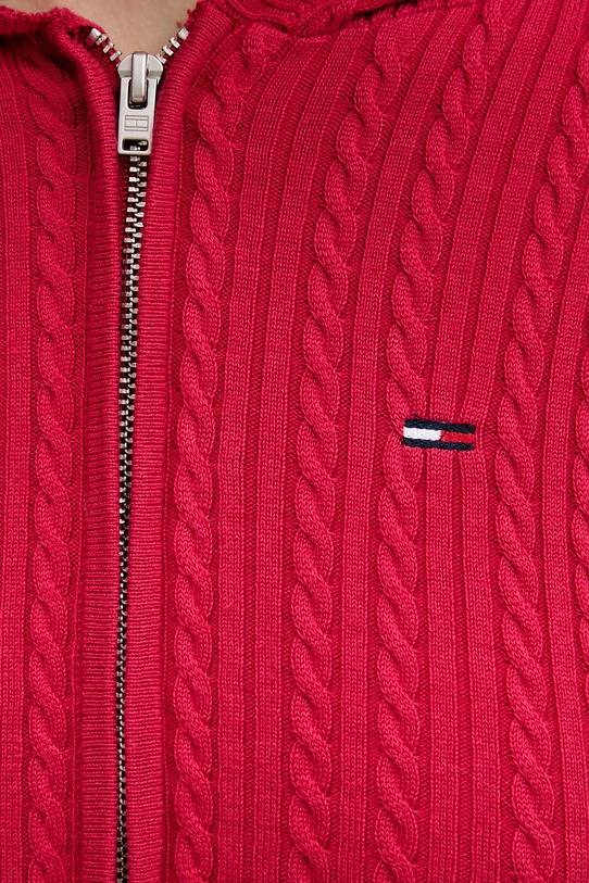 Tommy Jeans kardigan DW0DW21673 różowy