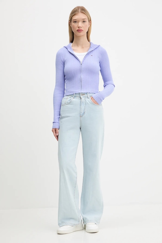 Жилетка Tommy Jeans DW0DW21673 виолетов AW25