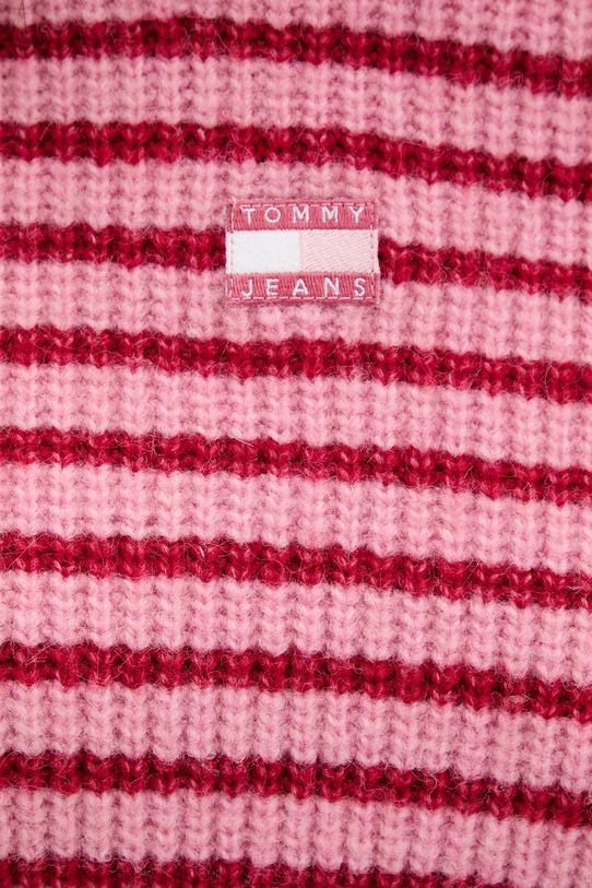 Tommy Jeans pulover din amestec de lână DW0DW21677 roz