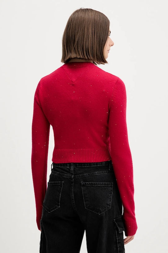 Odzież Tommy Jeans sweter DW0DW21690 różowy