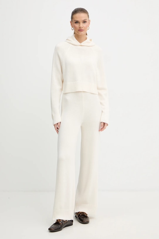 Пуловер с вълна Armani Exchange XW000767.AF13774 кремав AW25