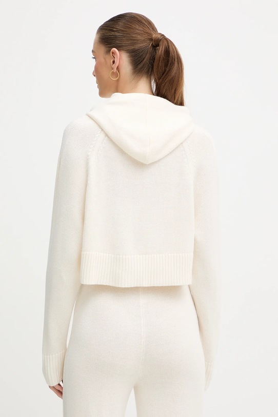 Odzież Armani Exchange sweter z dodatkiem wełny XW000767.AF13774 beżowy