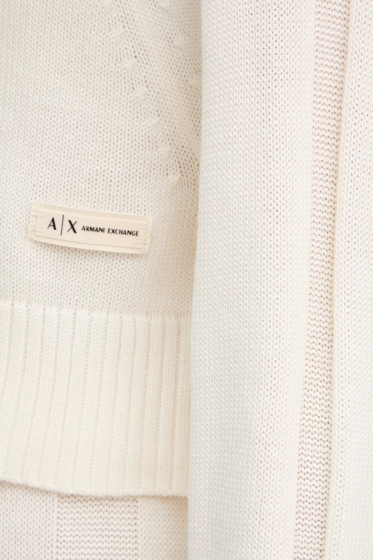 Armani Exchange sweter z dodatkiem wełny XW000767.AF13774 beżowy